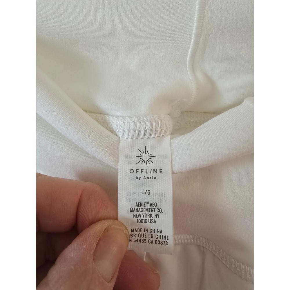 Aerie Tennis Skirt Womens White Pleated Activewear Size Large - Picture 6 of 7